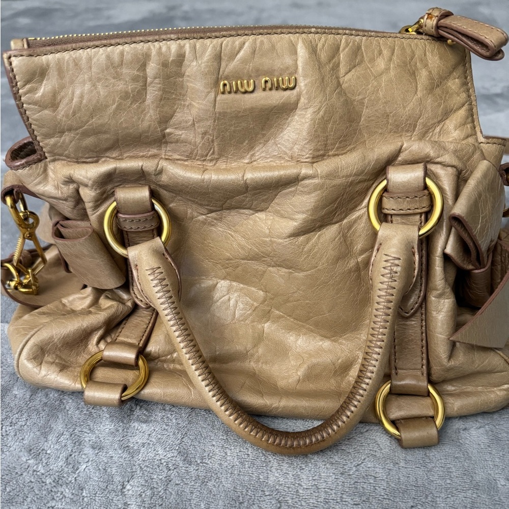 Miu Miu Leather Crossbody bag!